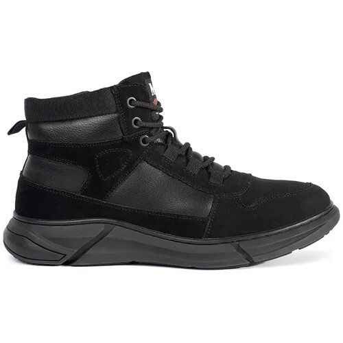 Shelvt Men&amp;#039;s high suede insulated shoes Slike