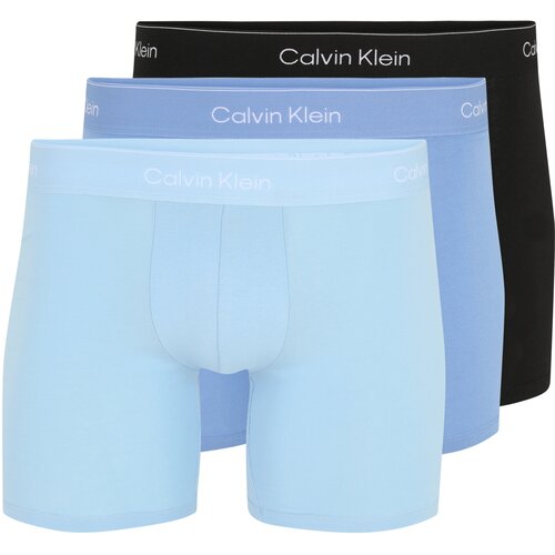 Calvin Klein Underwear Boksarice azur / nebeško modra / črna / bela Cene