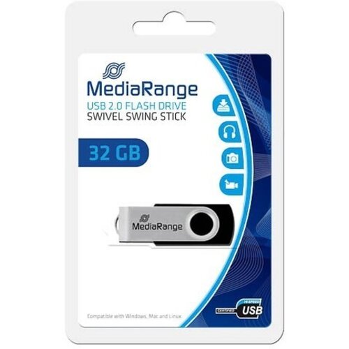 Mediarange USB ključ 32 GB, USB 2.0 4260057127778 Slike