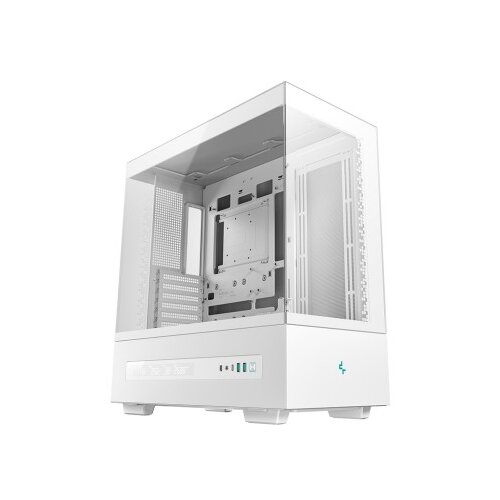 DeepCool Računalni&scaron;ko ohi&scaron;je CH690 DIGITAL, ATX, Midi-Tower, LCD, kaljeno steklo, belo Cene