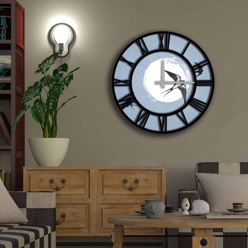 Wallity zidni sat 5050MS-082, 50 cm Cene
