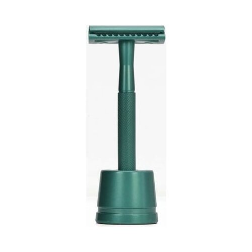 Bambaw Britvica s stojalom za britje - Sea Green Cene