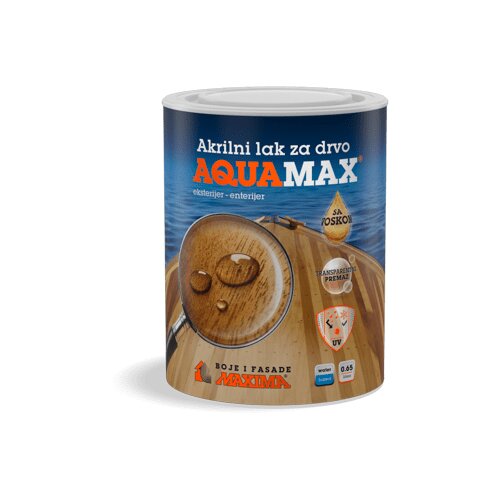 Maxima aquamax akrilni lak za drvo 650 ml Slike