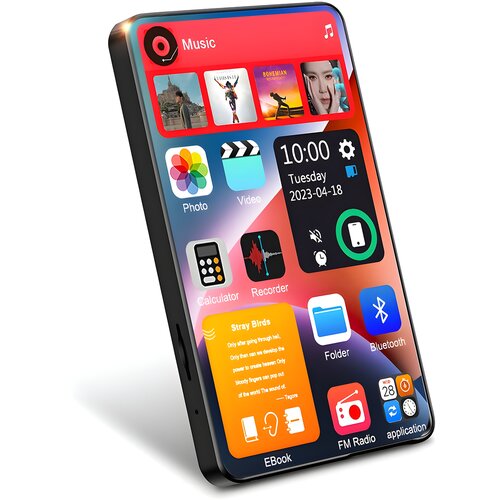 Venisymlis 4" MP3/MP4 predvajalnik - Bluetooth zaslon na dotik (16 GB), (22105245) Cene