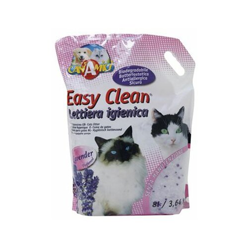 Croci easy clean posip za mačke - lavanda (silikonski) 8l Slike
