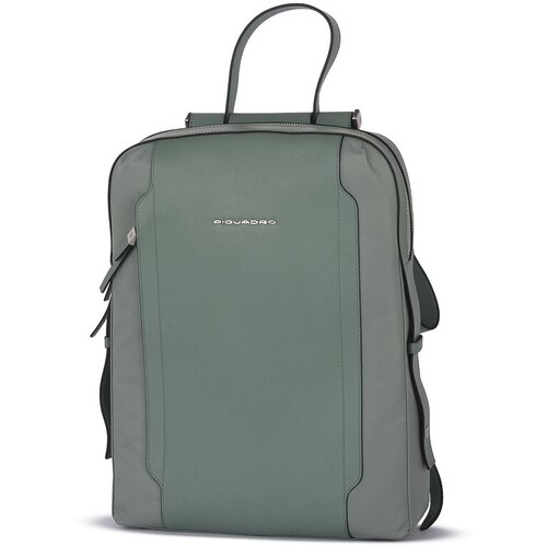 Piquadro Nahrbtniki VE ZAINO IN TESSUTO Zelena Slike