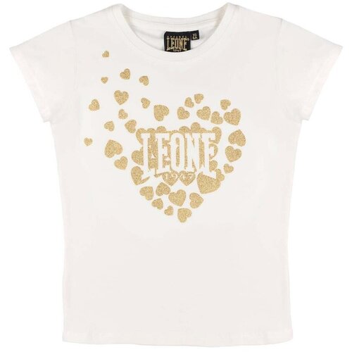 Leone 1947 Majice s kratkimi rokavi Girl T-Shirt Short Sleeves Gold 1947 Bela Cene