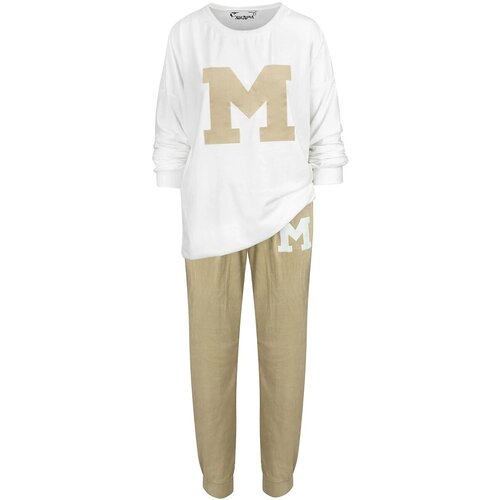 Pri Women&amp;#039;s velor tracksuit set Warm M MIA print Slike