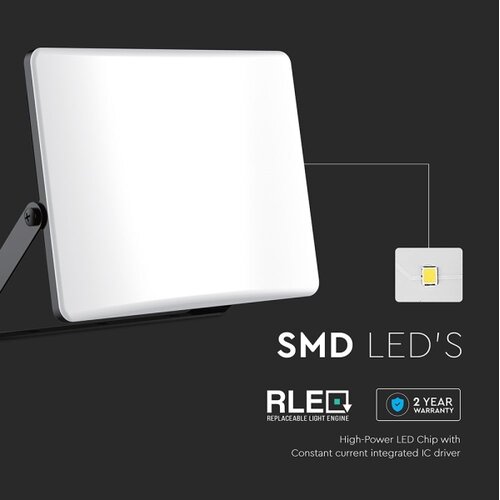 LED reflektor LED/30W/230V 3000/4000/6500K IP65 crna Slike
