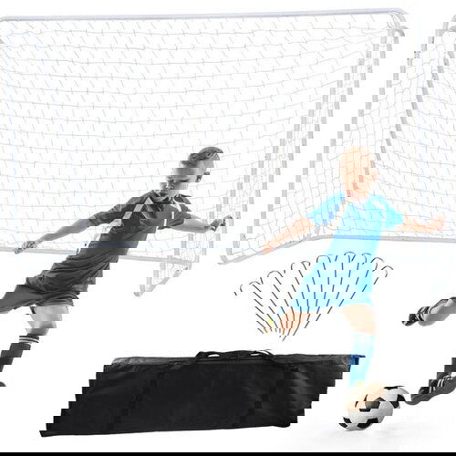  Metalni nogometni gol (300x205x120cm) Cene