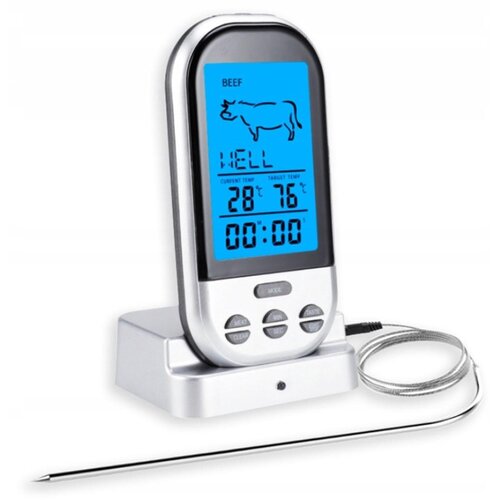  Pro LCD kuhinjski termometar sa sondom 100cm do 250°C za meso Cijene