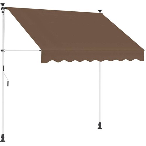  Ročno zložljivo senčilo Taupe 100 cm, (5000247753) Cene