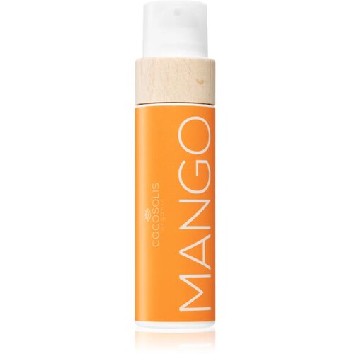 Cocosolis MANGO negovalno olje za sončenje brez za&amp;scaron;čitnega faktorja z vonjem Mango 110 ml Slike