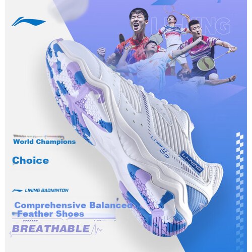 Li-Ning Unisex patike, Belo-ljubičaste Cene