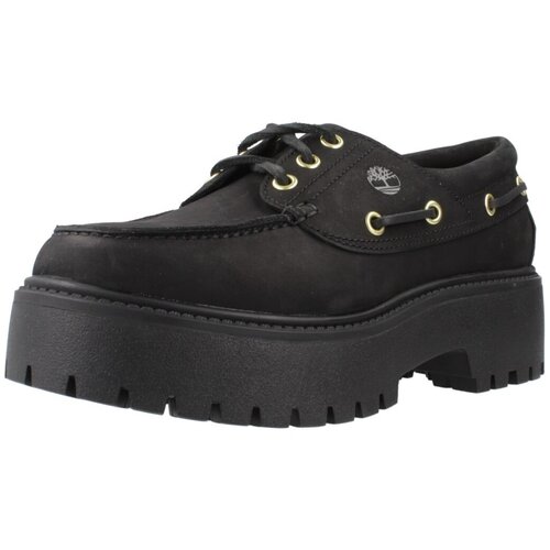Timberland STONE STREET BOAT SHOE Crna Slike