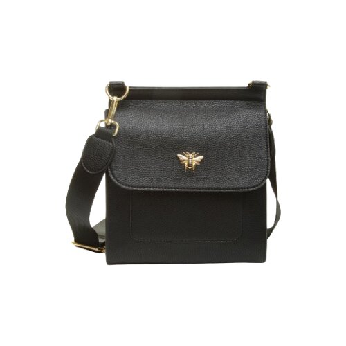 Fancy Metal Goods Ltd Alice Wheeler - Torba - Bloomsbury, Black, Cross body Cene