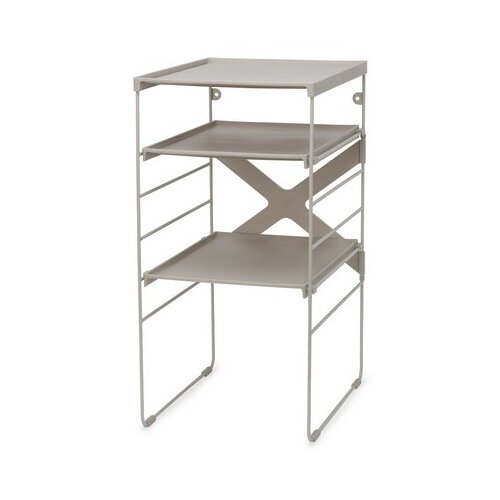 Shumee Level Adjustable Ecru Shoe Rack Slike