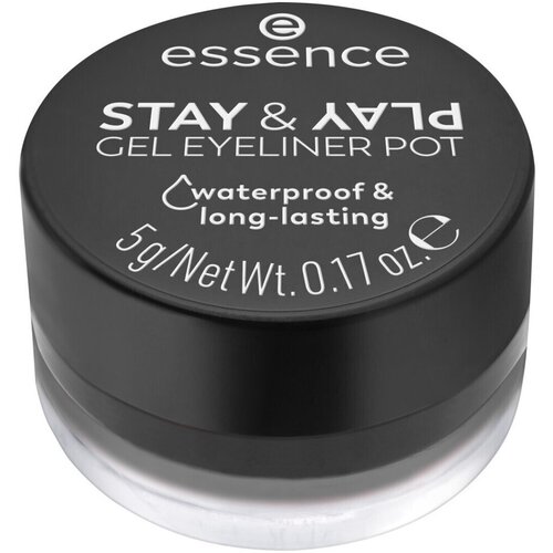Essence Eyeliner Gel Pot Stay Play - 01 Black Crna Cijene