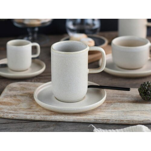 Creatable SET SKODELIC ZA KAVO Uno Offwhite 6-delni 300 ml Slike