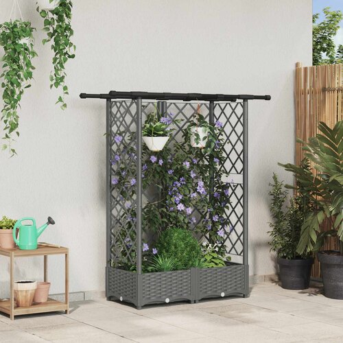  Povi&scaron;eni krevet s mrežom i krovom Svjetlosiva 124 x 40 x 121 cm Cijene
