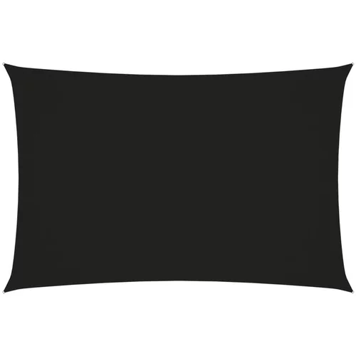  Senčno jadro oksford blago pravokotno 2,5x4,5 m črno
