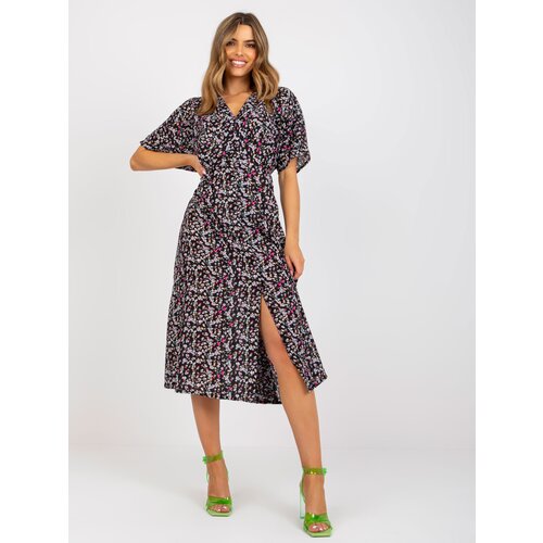 RUE PARIS Dress-CHA-SK-0845-4.06-black Cene