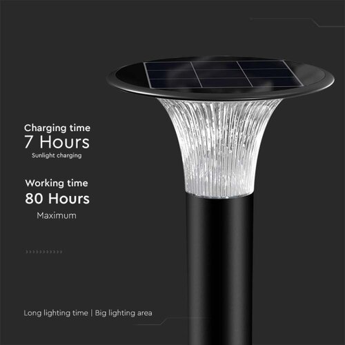  LED solarna lampa sa senzorom LED/15W/3,2V 4000K/6000K IP65 6000 mAh Slike