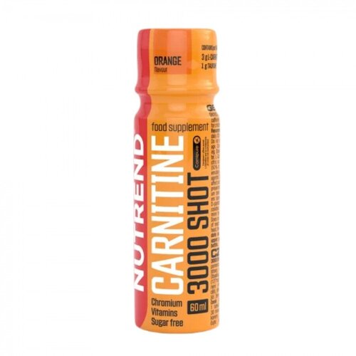 Nutrend Carnitine 3000 Shot, 60ml, Narandža Slike