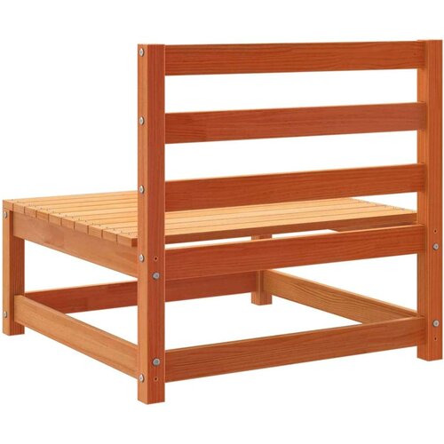 vidaXL Vrtne sofe bez naslona za ruke 3 kom smeđe 70x70x67cm borovina Cene