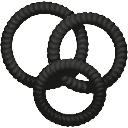 You2Toys Lust Cock Ring Trio 504297 Black Slike