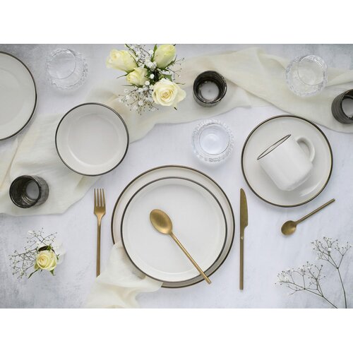 Creatable KOMBINIRANI SERVIS Nordic Festive Creme Slike