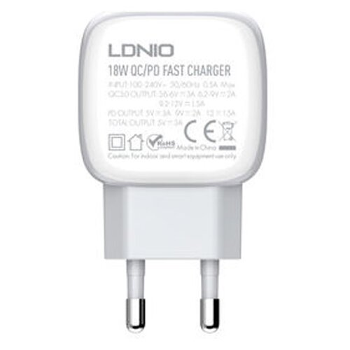 Ldnio A2313C usb 3.0 fast charging 18W + lightning kabel beli Cene