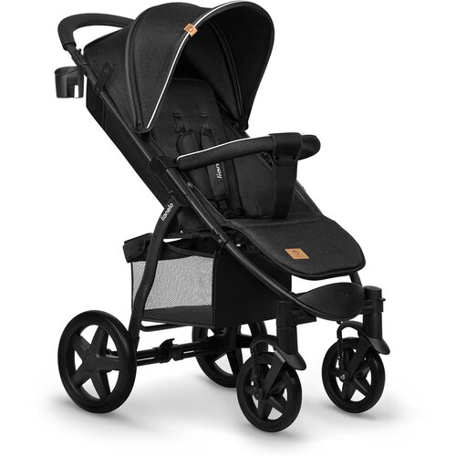 Lionelo Annet Plus sportska kolica, Black Carbon Slike