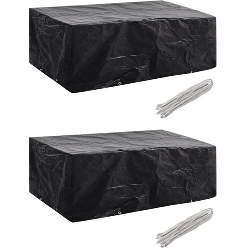 VidaXL Navlake za vrtni namje&amp;scaron;taj s 8 u&amp;scaron;ica 2 kom 200 x 160 x 70 cm Slike