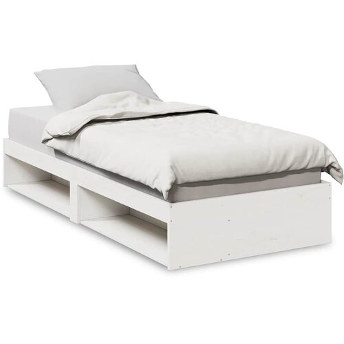 vidaXL Dnevna postelja brez vzmetnice 100x200 cm masivni les borovec, (21791794) Cene