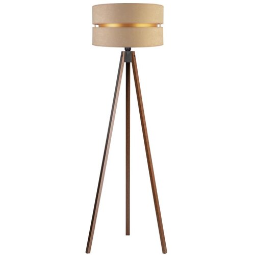  duolla - podna lampa duo 1xE27/60W/230V, prečnik 44 cm, bež/venge Cene