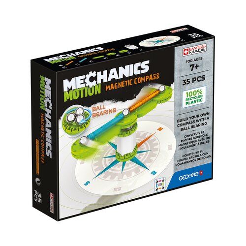 Geomag Mechanics Motion compass građevinski set, 35 kom (871772007661) Slike