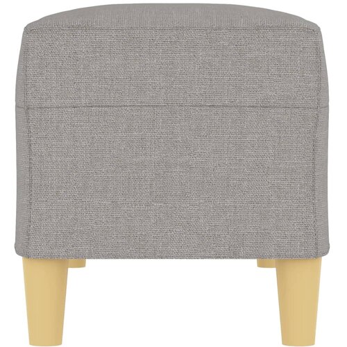  Klupa svjetlosiva 100 x 35 x 41 cm od tkanine Slike