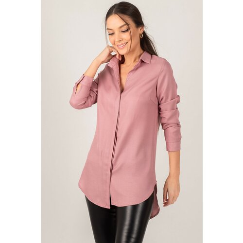 armonika Women's Dried Rose Tunic Shirt Slike