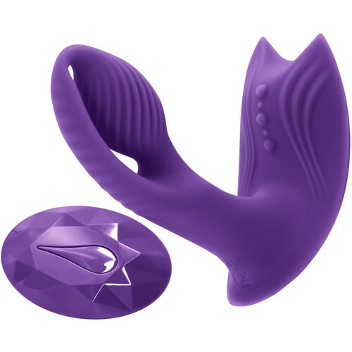 Ns Novelties Inya Bump-n-grind Warming Vibe Purple Slike