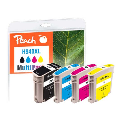 Peach ČRNILO HP 940XL C2N93AE 1x70ml, 3x25ml, komplet 4/1 316219, (20388834) Slike