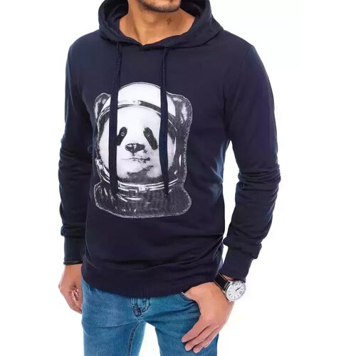 DStreet Bluza męska ciemnoniebieska Cene