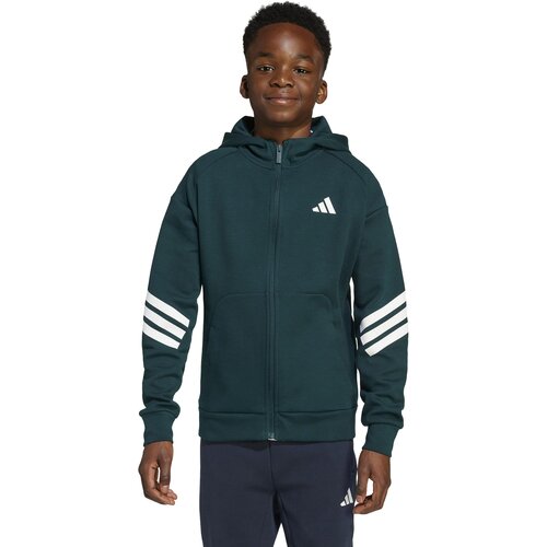 Adidas Duks za dečake J Fi 3S Fz Hd, JW7525, Zeleni Cene