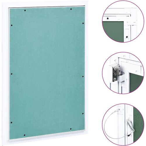  Pristupna ploča s aluminijskim okvirom i knaufom 300 x 600 mm Cijene