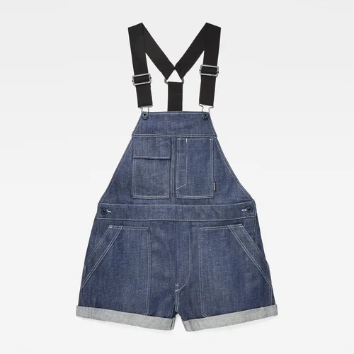 G-star Jumpsuit - Utility Boyfriend Short Overall blue