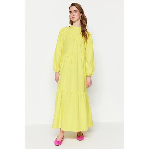 Trendyol Dress - Yellow - Skater Slike