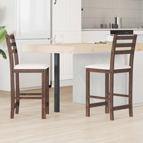  Trpezarijske stolice 2 pcs Svijetlosmeđa 40 x 47,5 x 99,5 cm Cijene