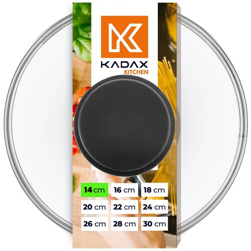 KADAX stekleni pokrov 14 cm univerzalni toplotno odporen pokrov za lonce in ponev, (5000355920) Cene