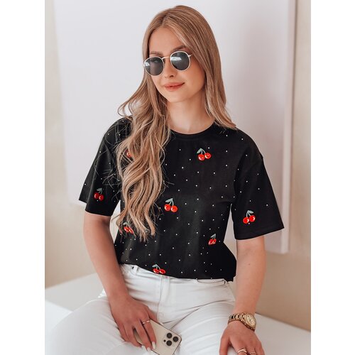 DStreet T-shirt damski w wiśnie FRUTTIKA czarny Cijene