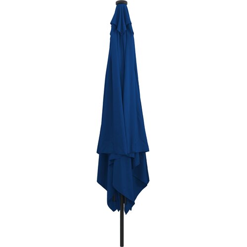 vidaXL Kvadratni vrtni suncobran s LED svjetlima 295x245 cm u tirkiznoj boji Cijene